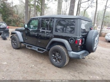 Jeep 2022 Jeep Wrangler 2022r., Unlimited Willys Sport, od ubezpieczalni 2.0 Benzyna, zdjęcie 4