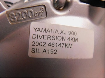 ДВИГАТЕЛЬ YAMAHA XJ 900 ДИВЕРСИЯ 4КМ 2002 46147КМ