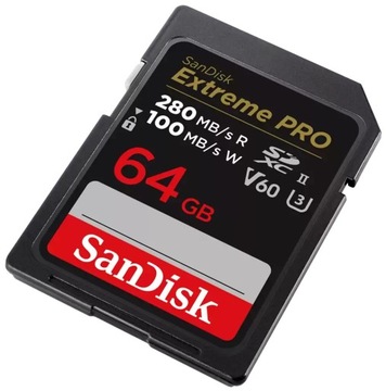 SanDisk SDSDXEP-128G-GN4IN — карта Extreme PRO SDXC 128 ГБ V60 UH