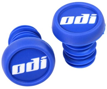 Zatyczki kierownicy ODI Grips końcówki korki BMX End Plug niebieskie 2szt