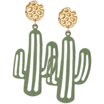 СЕРЬГИ С КАКТУСОМ СЕРЬГИ «МИСС ЖЕНЩИНА»