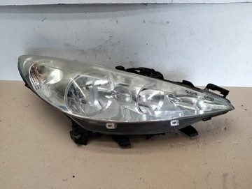 LAMPA PRZOD PRAWA PEUGEOT 207 LATA 2006-2012 ANGIELSKA