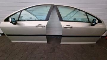 Drzwi kompletne prawy lewy przód tył Peugeot 407 KCVD