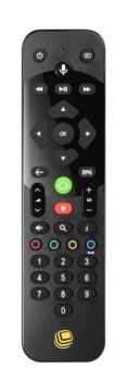 Pilot FABRYCZNY do dekodera Cyfrowy Polsat BOX 4k Bluetooth ORYGINALNY +BAT