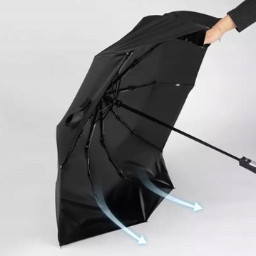 Автоматический зонт Черный Strong Зонт FIBER