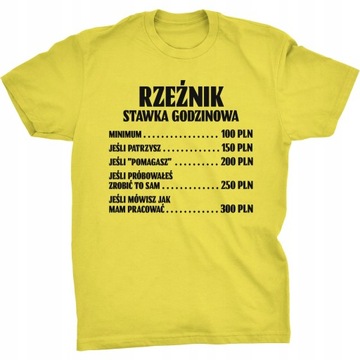 Koszulka Stawka Godzinowa Dla Rzeźnika Prezent