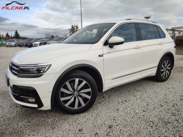 Volkswagen Tiguan II SUV 2.0 TDI 190KM 2019 Volkswagen Tiguan R-LINE Salon Polska Bezwypadkowy 4Motion 1-Wlasc. Automa, zdjęcie 35