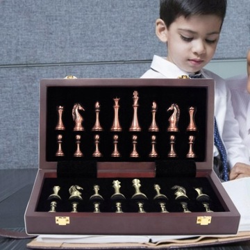 Классические металлические шахматы High