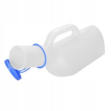 KACZKA SANITARNA MĘSKA 1000ML KOREK RĄCZKA