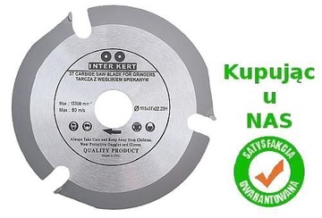 WIDI ПИЛЬНЫЙ ДИСК ДЛЯ РЕЗКИ ДРЕВЕСИНЫ 115 3 ЗУБЦА