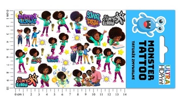 НАБОР НАКЛЕЙКОВ + ТАТУ ДЛЯ ДЕТЕЙ ДЕТСКИЙ МИР КАРМЫ МИР КАРМЫ