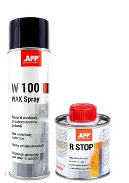 APP W100 WOSK+ RSTOP - KONSERWACJA ZESTAW
