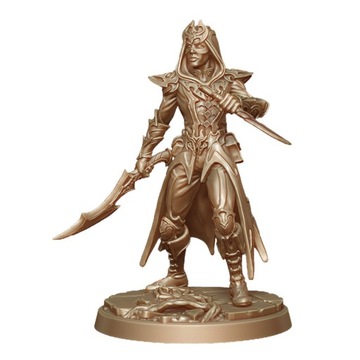 Figurka AG Elf Drow Dark Elf Talon 6 4 RPG D&D