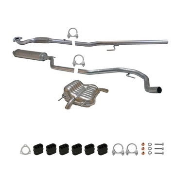 Комплект глушителей Opel Vectra C/CC 1.6, 1.8 2002-