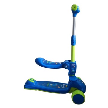 Трехцелепая скутер для детей светящимися