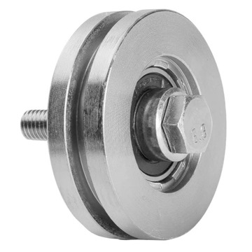 Rolka do bram na teownik fi 88 mm M10 rowek 7,7 mm