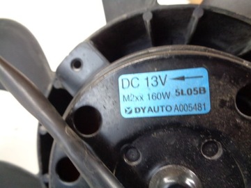 OPEL KARL VENTILÁTOR CHLADIČŮ