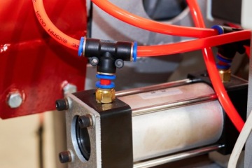 Кабель 6 мм, красный пневматический шланг из полиуретана