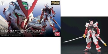 GUNDAM - RG 1/144 MBF-P02 Gundam Astray Red Frame - Model Kit 13cm