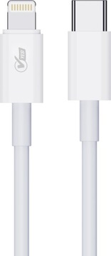 KABEL USB C LIGHTNING PRZEWÓD FAST CHARGING QC PD 20W iPHONE iPAD APPLE 1M