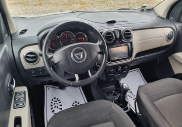 Dacia Lodgy Minivan TCe  115KM 2014 Dacia Lodgy Sliczna 1.2 Benzyna BOGATA WERSJA Oryginal ZADBANA Serwis 2015r, zdjęcie 4