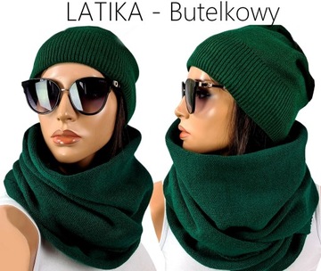 ПОЛЬСКИЙ КОМПЛЕКТ ШАПКА + БОЛЬШАЯ ТЕПЛАЯ ЮБКА - ЦВЕТА