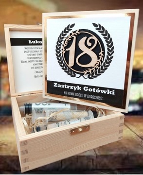 Zastrzyk gotówki dla faceta na 18-tkę * PREZENT