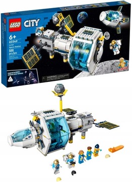 LEGO City 60349 Stacja kosmiczna na Księżycu