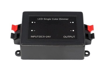 ŚCIEMNIACZ LED STEROWNIK RDC RF RADIOWY PILOT TAŚMA LED 12V 24V 8A 96W