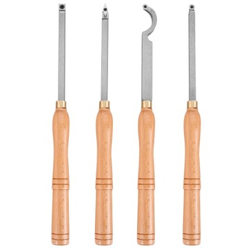 Стамески по дереву VEVOR для токарных станков 4шт 42см T15 T20