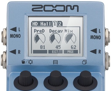 Zoom MS-70 CDR MultiStomp Chorus/Delay/Reverb