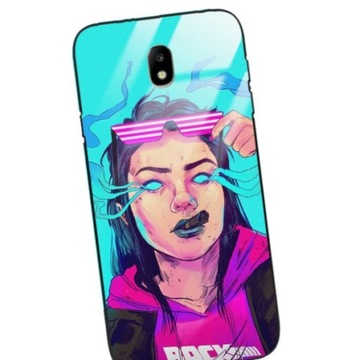 Etui GLASS do SAMSUNG J7 2017 Nastolatki Top Wzory
