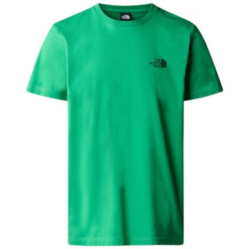KOSZULKA THE NORTH FACE M SIMPLE DOME TEE MĘSKA ZIELONY XS