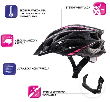 ВЕЛОСИПЕДНЫЙ ШЛЕМ METEOR MV29 DRIZZLE XL 61-63 черный