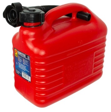 Kanister na beznzynę 5L BASE red/black