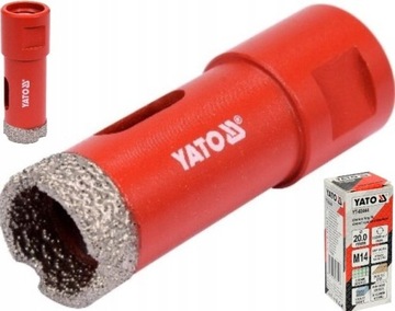 WIERTŁO DIAMENTOWE OTWORNICA DO GRESU PŁYTEK 20MM