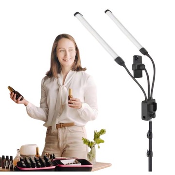 Косметическая лампа, профессиональное освещение для макияжа ресниц, штатив PILOT