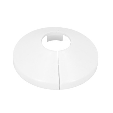 ROZETA PLASTIKOWA NA RURE 16 MM MASKOWNICA BIAŁA POJEDYNCZA ROZETKA 1 SZT