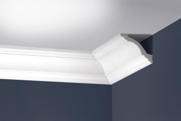 Потолочная гладкая полоса 8,1х8,1х240см Потолок. Карниз LGG-29 Креатива