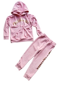 Бархатный комплект для девочки 116 размер.