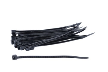 OPASKI NYLONOWE CZARNE 2,5 x 80 mm 100szt