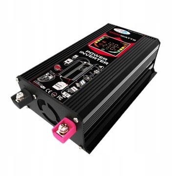 (Автомобильный инвертор 6000 Вт от 12 В до 220 В, 50 Гц)