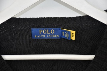 Polo Ralph Lauren sweter męski XL bawełna warkocz knit