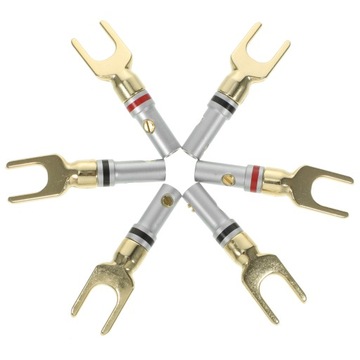 KABEL GŁOŚNIKOWY HI-FI Z POZŁACANĄ WTYCZKĄ AUDIO