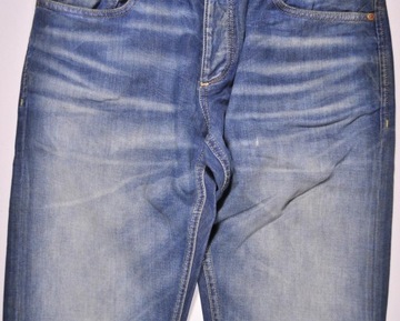 JACK AND JONES spodnie STRAIGHT jeans NICK _ W32 L32