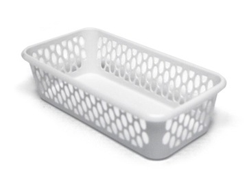 KOSZYK KOSZYCZEK organizer przyprawy biały 20x10