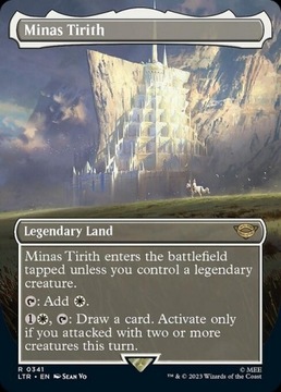 MTG LTR #341 Minas Tirith