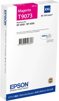Tusz MAGENTA Epson T9073 WF-6xxx XXL (69ml)