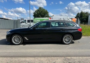 BMW Seria 5 G30-G31 Touring 520d 190KM 2018 BMW Seria 5 520d High Executive full led, panorama 2.0 Diesel 190KM, zdjęcie 2