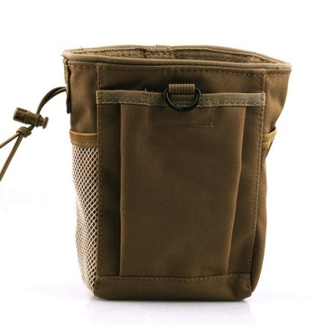 Дорожная сумка на шнурке для кемпинга и пешего туризма, чехол для мусора, коричневый